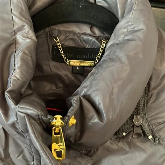 Steve Madden ladies parka size large - Picture 4 of 9